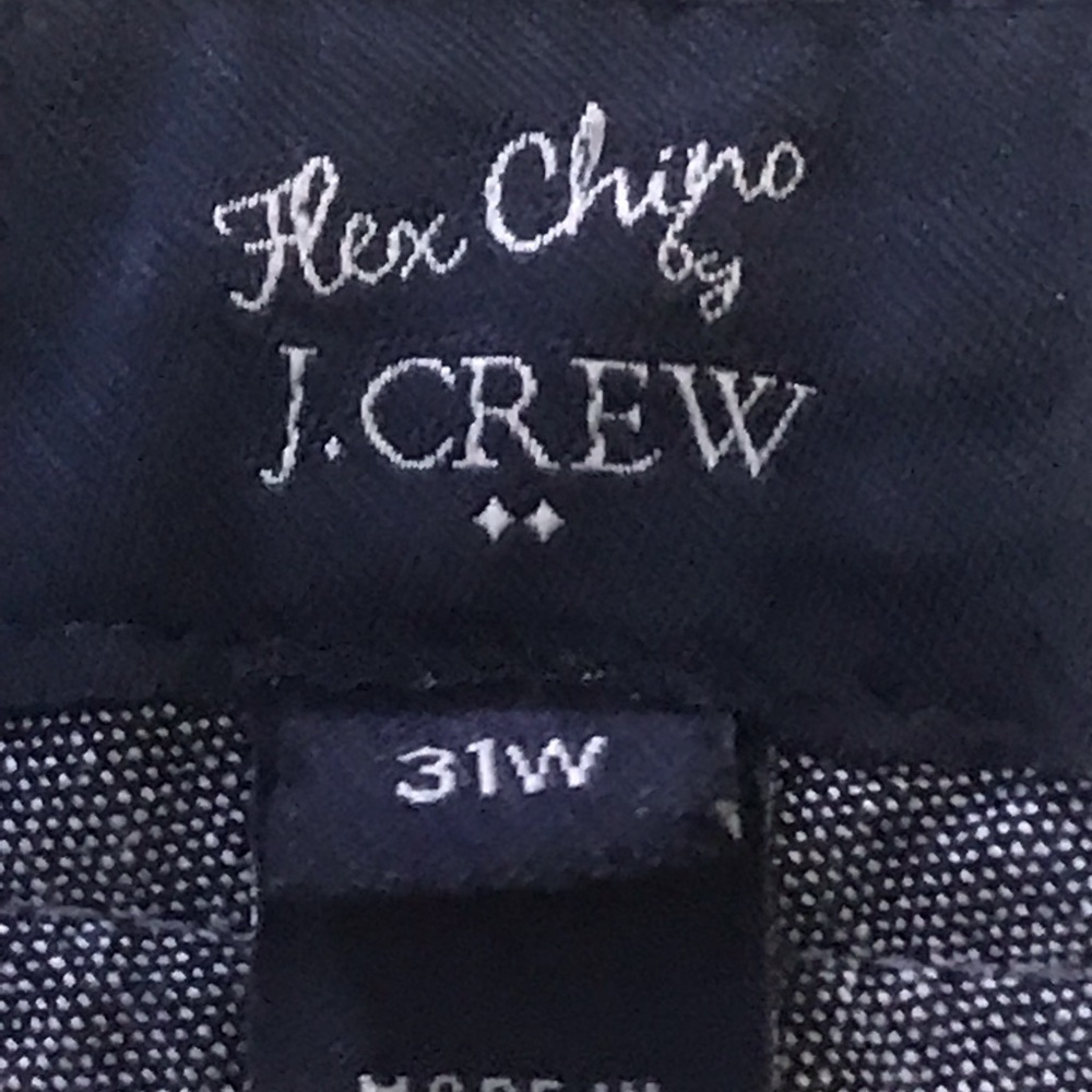 J crew woman chino shorts size 31